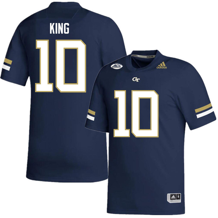 Haynes King Georgia Tech Jerseys,Georgia Tech Yellow Jackets College Football Uniforms-Navy